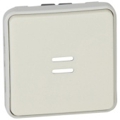 Legrand Plexo Белый Мех Переключатель 1-клавишный с подсветкой IP55