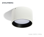 Raumberg светильник 62E911 WH белый (внутри черный)