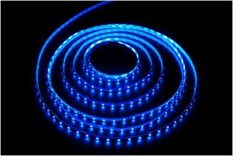 Светодиодная лента LEDcraft SMD 5050 7.2 Ватт на метр 30 диодов на метр IP 33 Синий