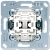 JUNG Мех Выключатель 1-клавишный кнопочный (1 НО контакт) с N-клеммой